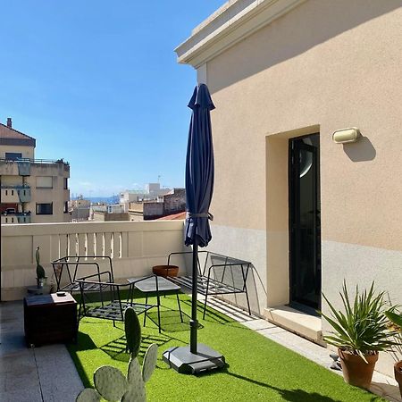 Ferienwohnung Stunning & Modern Penthouse - Rambla - City Centre Tarragona Exterior foto